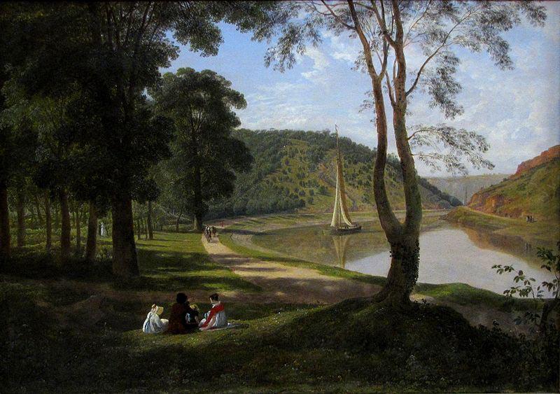 Francis Danby View of the Avon Gorge Germany oil painting art